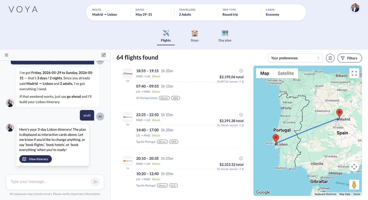Voya screenshot 4
